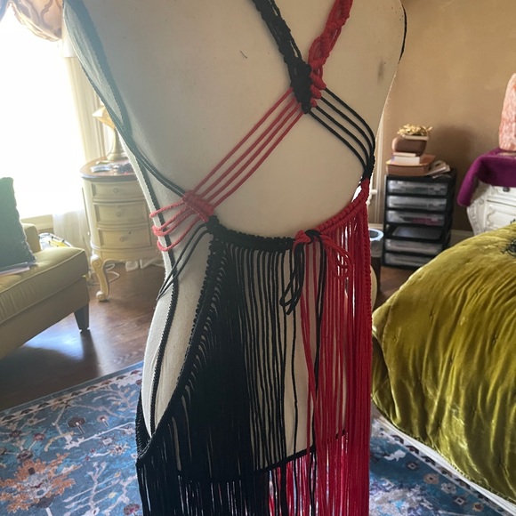 Original GoodVibeGoda Handmade Macramé Rope Dress - Picture 8 of 16